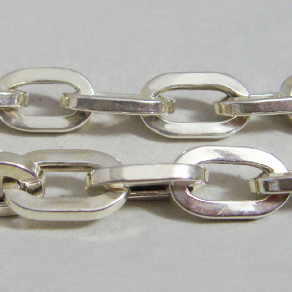 (b1248)Pulsera de plata hueca del tipo Forcet.